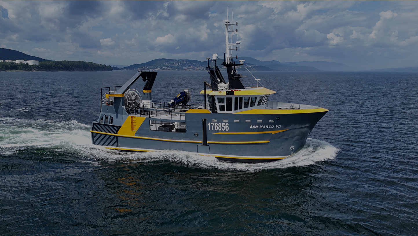 NAVANEX AND CHANTIER NAVAL FORILLON REVOLUTIONIZE FISHING WITH THE SAN MARCO VII